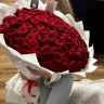 Подарок, который говорит «Я люблю» – 101 красная роза Red Naomi